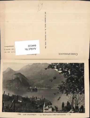 644122,Lac d Annecy La Montagne d Entrevernes France