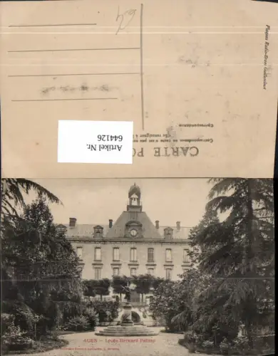 644126,Agen Lycee Bernard Palissy France