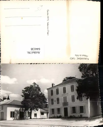 644138,Foto Ak Lavardac l Hotel de Ville France