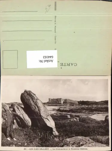 644163,Les Iles Chausey La Grenouille et le Nouveau Chateau France