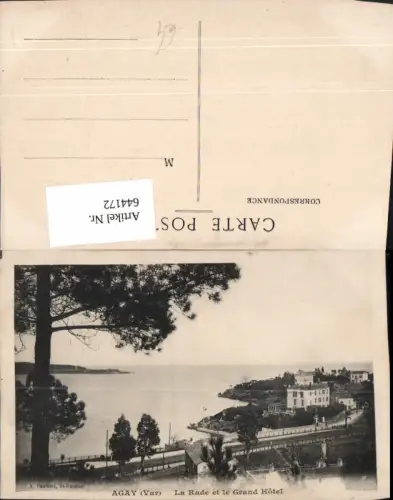 644172,Agay Var La Rade et le Grand Hotel France