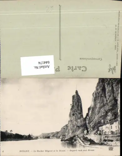 644174,Dinant Le Rocher Bayard et la Meuse Bayard rock and Meuse France