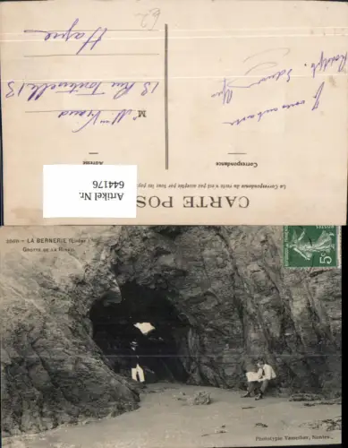 644176,La Bernerie Grotte de la Rinais Höhle Grotte France