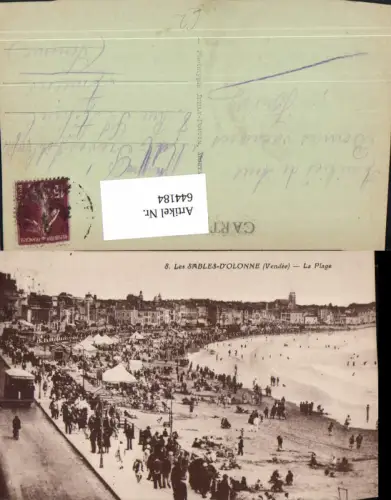 644184,Les Sables-d Olonne Vendee La Plage Strand Strandleben France