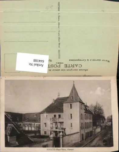 644188,Soultz Haut Rhin Alsace France
