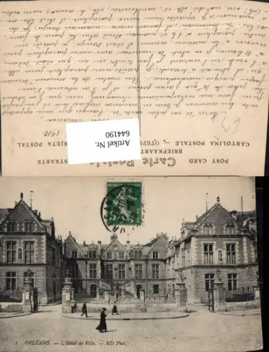644190,Orleans L Hotel de Ville France
