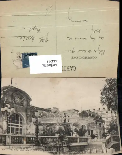 644218,Vichy Marquise et Theatre du Casino Theater Kasino France