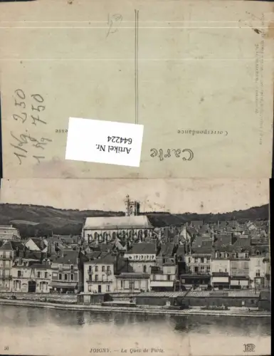 644224,Joigny Le Quai de Paris France