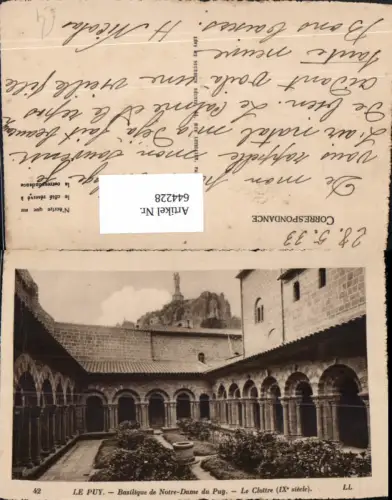 644228,Le Puy Basilique de Notre-Dame du Puy Le Cloitre France
