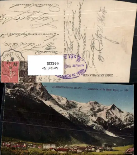 644229,Chamonix-Mont-Blanc Chamonix et le Mont Blanc France