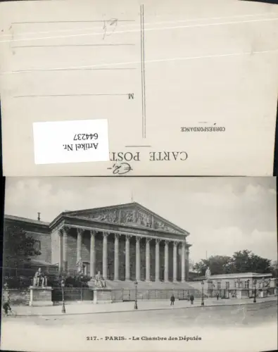 644237,Paris La Chambre des Deputs France