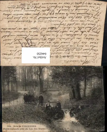 644250,Bois de Vincennes Petite Cascade pres du Lac des Minimes France