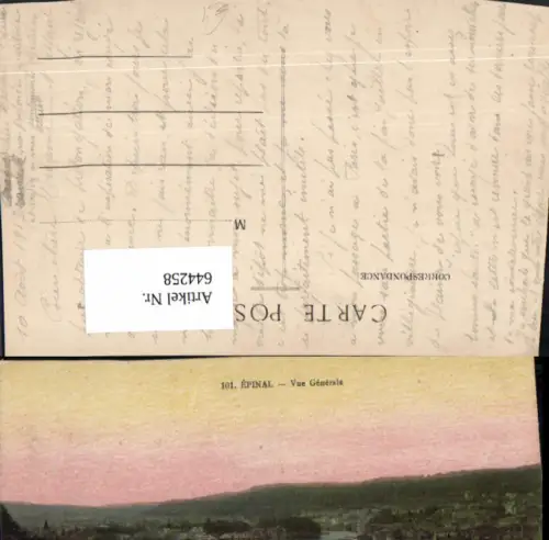 644258,Epinal Vue Generale France