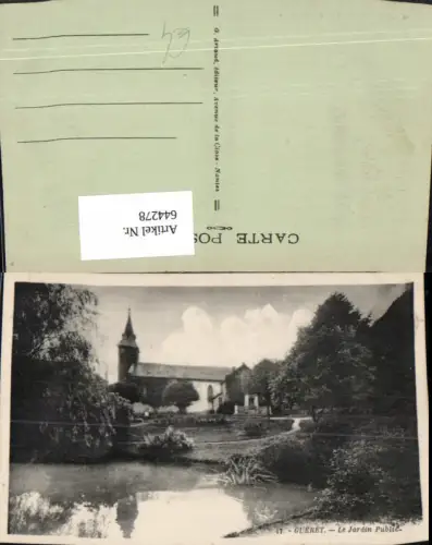 644278,Gueret Le Jardin Public France