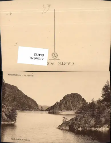 644295,Rochetaillee Le Barrage Talsperre France