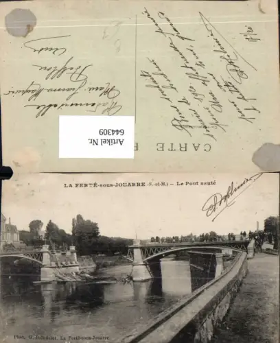 644309,La Ferte-sous-Jouarre Le Pont saute Brücke France