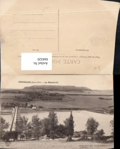 644320,Grosbois Cote d Or Le Reservoir France