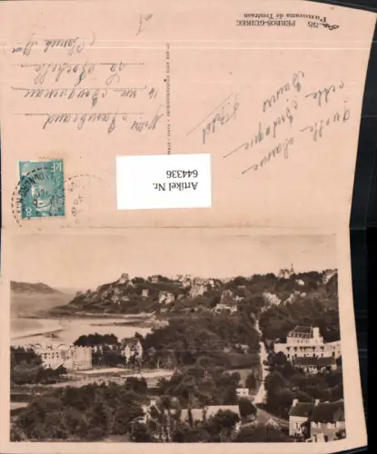 644336,Perros-Guirec Panorama de Trestraou France
