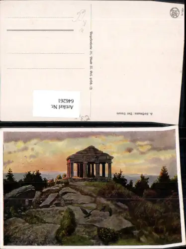 646261,Künstler Ak H. Hoffmann Der Donon Grandfontaine France