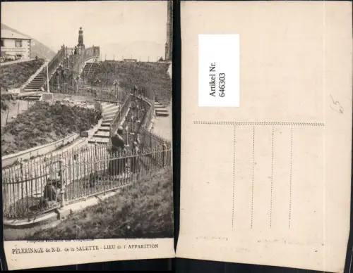 646303,Pelerinage de Notre-Dame de la Salette Lieu de l Apparition France