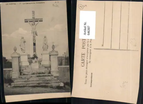 646307,Le Portel Le Calvaire du Cimetiere Kreuz France