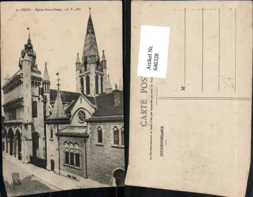646328,Dijon Eglise Notre-Dame France