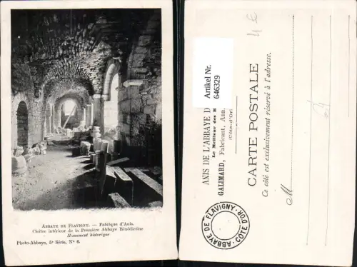 646329,Abbaye de Flavigny Cote d Or Galimard France