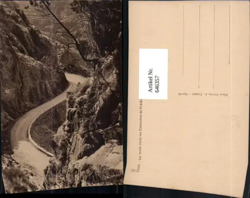 646357,La route dans les Calanches de Piana France