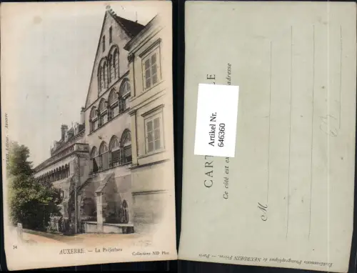 646360,Auxerre La Prefecture France