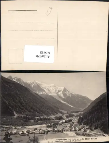 655295,Argentiere et le Montblanc Mont Blanc Chamonix-Mont-Blanc France