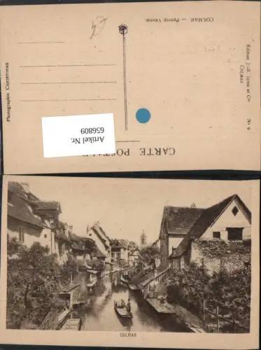 656809,Colmar Ansicht mit Boot France