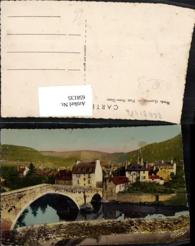 658135,Mende Lozere Pont Notre-Dame Brücke France