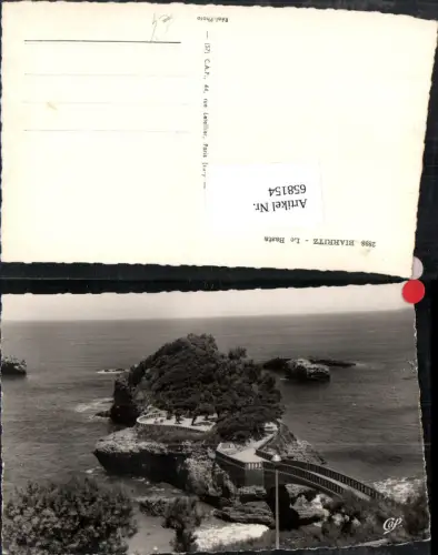 658154,Foto Ak Biarritz Le Basta France