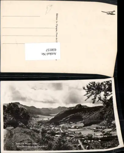 658157,Le-Mont-Dore Vue Generale et le Capucin France
