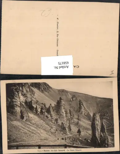 658175,Route du Col Izoard La Casse Deserte France