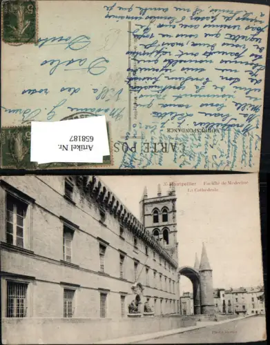 658187,Montpellier Faculte de Medecine La Cathedrale Kathedrale France