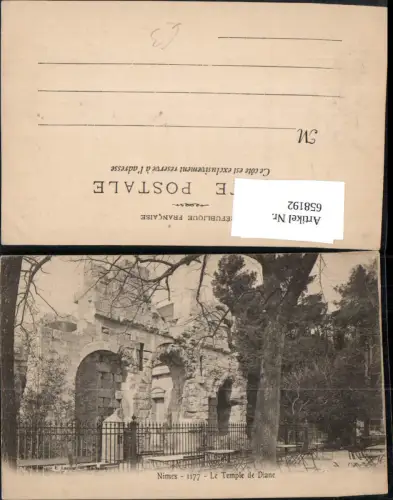 658192,Nimes Le Temple de Diane France