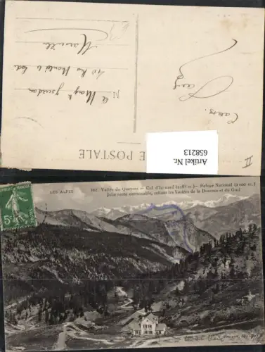 658213,Vallee d Queyras Col d Izoard Refuge National France