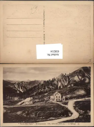 658214,Route des Alpes Brianconnais Col Izoard Le Refuge France