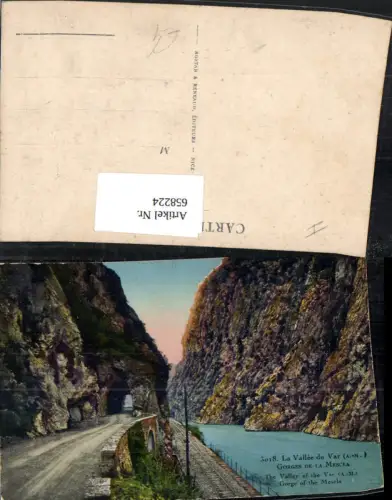 658224,La Vallee du Var Gorges de la Mescla France