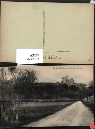 658226,La Barben Le Chateau cote Est Schloss France
