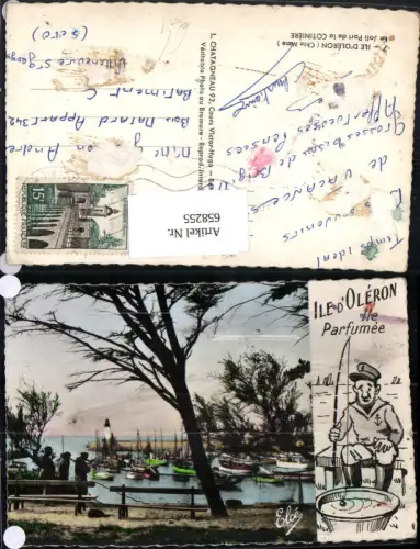658255,Ile d Oleron Chte-Mme Le Joli Port de la Cotiniere Hafen Leuchtturm Angeln France