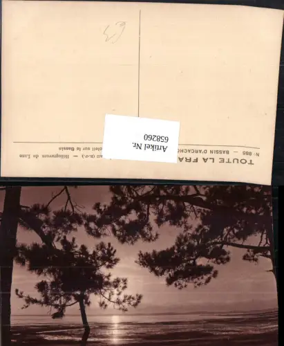 658260,Bassin D Arcachon Gironde Coucher de soleil sur le Bassin France