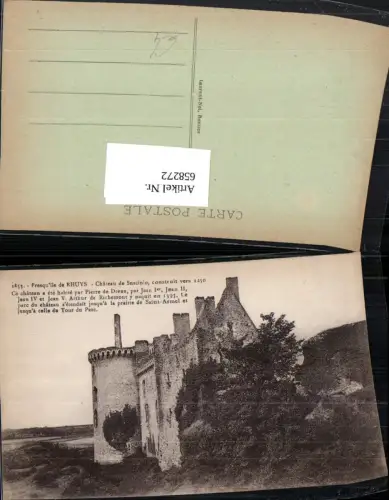 658272,Presquile de Rhuys Chateau de Suscinio Schloss France