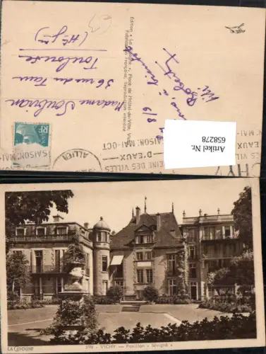 658278,Vichy Pavillon Sevigne La Cigogne France