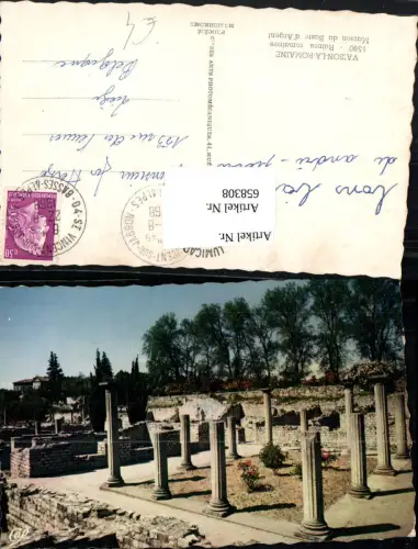 658308,Vaison-la-Romaine Ruines romaines Maison du Buste d Argent France