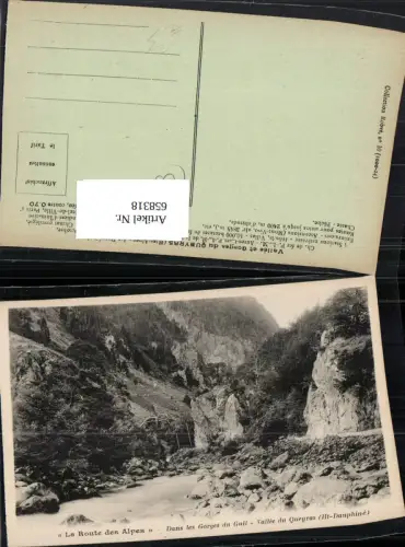658318,Dans les Gorges du Guil Vallee du Queyras Ht-Dauphine France