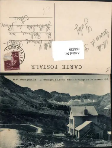 658320,Brianconnais Da Briancon a Abries Route et Refuge du Col Izoard France