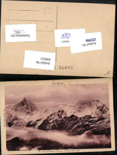 658321,Les Alpes Sur le Plateau de Paris Chaine de la Meije France