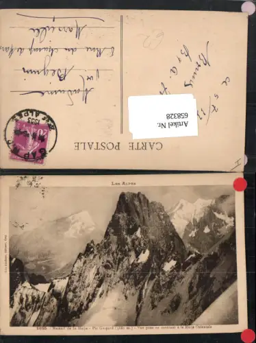 658328,Les Alpes Massif de la Meije Pic Gaspard France